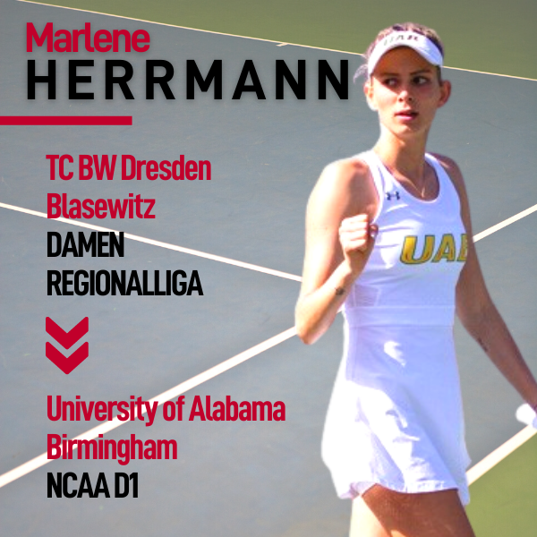 Tennis Stipendium USA Herrmann